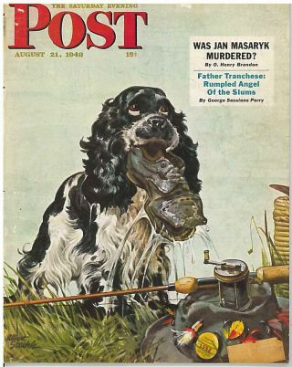 The Saturday Evening Post August 21 1948 Albert Staehle 