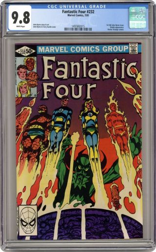 Fantastic Four 232 Cgc 9.  8 1981 1497682015