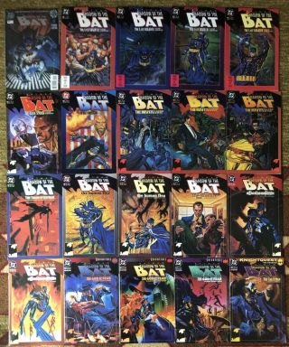 Batman Shadow Of The Bat 0 1 - 94 83 Annual 1 2 3 4 5 One Million 1992 Dc Comics