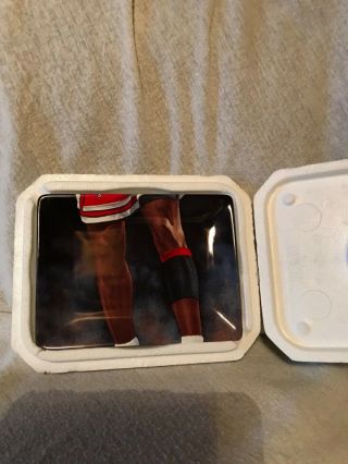 Michael Jordan: Rising To Greatness “on The Rise” Collectible Plate