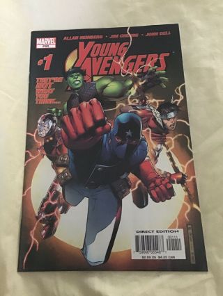 Young Avengers 1 2005 1st Young Avengers Appearance Key Issue