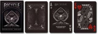 Bicycle Shadow Masters Black Deck Of Playing Cards By (ellusionist)