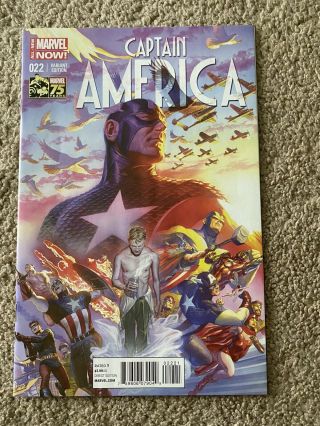 Captain America (2013 - 2014) 22 Alex Ross 75th Anniversary 1:75 Color Variant