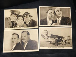 Rare Postcard Set from BOY’S CINEMA WALLET 12 Photos Famous Stars 1932 3