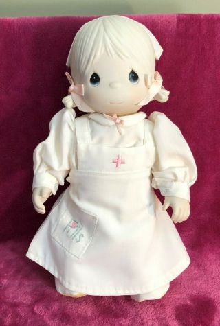 Vintage Precious Moments Angie,  The Angel Of Mercy - 12491 - 15 Inch Doll W/box