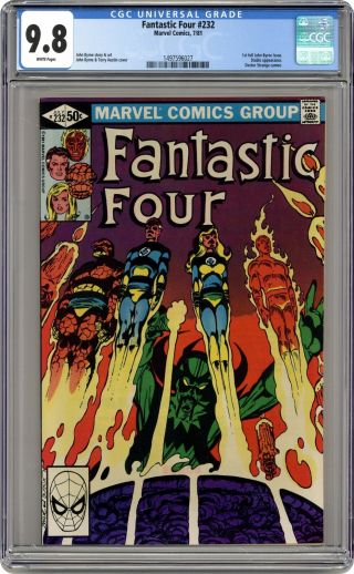 Fantastic Four 232 Cgc 9.  8 1981 1497596027