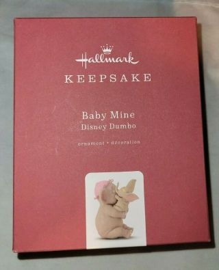 Hallmark 2018 Disney Dumbo Baby Mine,  Elephant Porcelain Ornament