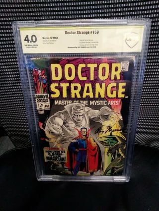 Doctor Strange 169 SS Roy Thomas 1st Doctor Strange in title CBCS 4.  0 NOT CGC 2