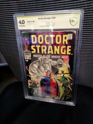 Doctor Strange 169 SS Roy Thomas 1st Doctor Strange in title CBCS 4.  0 NOT CGC 3