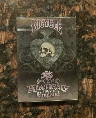Rare V1 Bicycle Alchemy 1977 England Playing Cards Deck Magic 2010