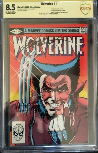 Wolverine (limited Series) 1 Cbcs 8.  5 Signed By Chris Claremont