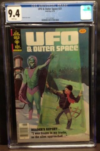 Ufo & Outer Space 21 6/79 (gold Key) Cgc 9.  4 3711321007 - Painted Cover