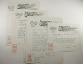 1929 Lamson Goodnow W H Kemp Co Nyc Makers Of Gold Leaf Letters Ephemera P999a