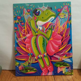 Vintage Lisa Frank Trends Frog Princess Folder