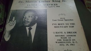 Dr.  Martin Luther King Funeral Services Ebenezer Baptist & I Have A Dream Speech