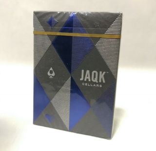 Theory 11 Blue Jaqk Playing Cards.  Rare,  Collectible