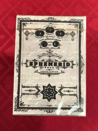 Ephemerid - Standard Edition Playing Cards By Mr.  Cupp