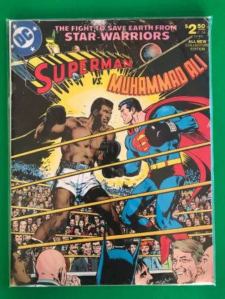 Dc Superman Vs Muhammad Ali C - 56 Oversized Series Issue 1978