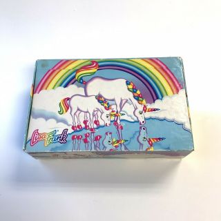Lisa Frank Markie Unicorn Pencil Box Vintage