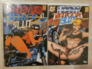 Horny Biker Slut Last Gasp Comics 1990,  1 - 11,  First Printing
