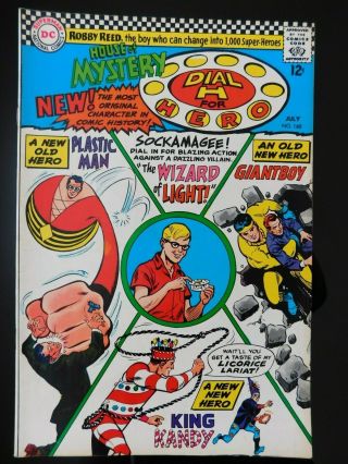 Dc Comics 1966 - House Of Mystery 160 - 1st Silver Age Plastic Man -