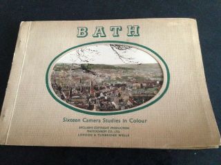 Bath - Sixteen Camera Studies In Colour 1930s
