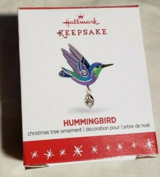 Hallmark 2016 Miniature Hummingbird Ormament