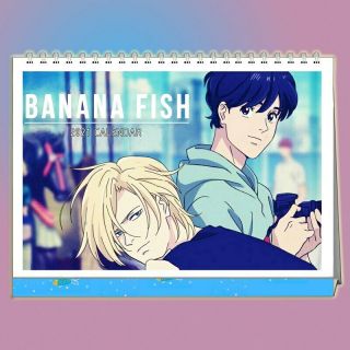 2021 Year Calendar Anime Banana Fish Ash Okumura Eiji Bl 13 Pages Desktop