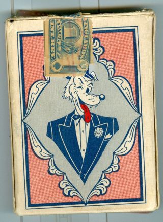 52 Art Studies Playing Cards Girls Pin - Ups,  By Novelties Mfg 1950s W\tax Stamp