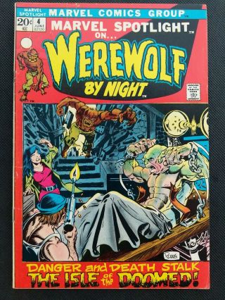 Marvel Spotlight 4 Fvf 1st Darkhold & 3rd Werewolf By Night 1972 Bronze Combine