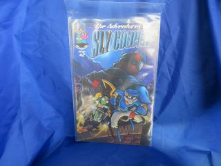 PRISTINE NEWS STAND COMIC NEVER READ MODERN AGE 2 THE ADVENTURES OF SLY COOPER 2
