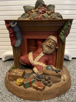 Down With A Bound Tom Clark Cairn Studio 86 Christmas Gnome 1991