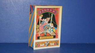 1981 Circus Dancing Clown Trinket Jewelry Music Box " Send In The Clown " By Yap 