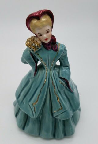 Vintage " Irene " Florence Ceramics California Blonde 6 " Figurine Artist Signed