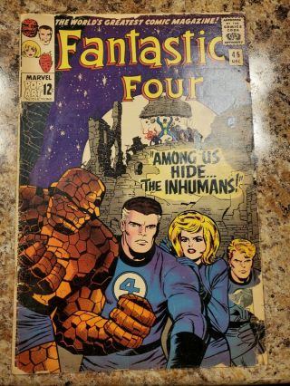 Fantastic Four 45 (dec 1965,  Marvel)
