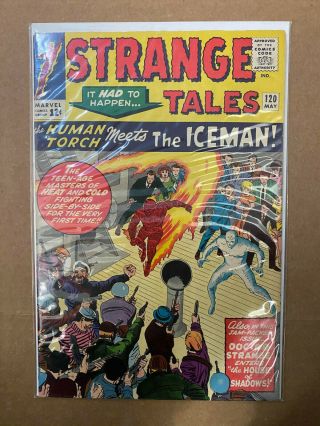 Strange Tales 120 Jack Kirby,  Stan Lee,  Dick Ayers First X - Men Crossover