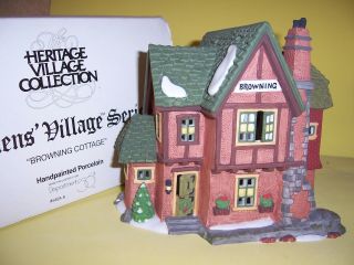 Dept 56 " Browning Cottage " Dickens Village