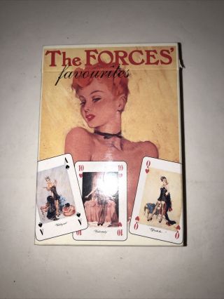 The Forces Favorites Playing Cards Pin - Up Girls From The 40s.  David Wright Art