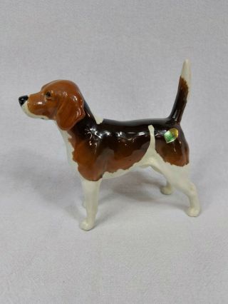 Vintage Beswick Ch Wendover Billy Ceramic Beagle Hound Dog Figurine England 5 "