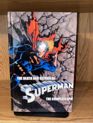 “the Death And Return Of Superman” Custom Bound Hardcover (complete Story)