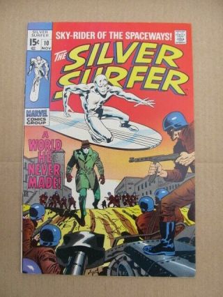 The Silver Surfer - A World He Never Made 10 Nov.  Marvel Comics Group