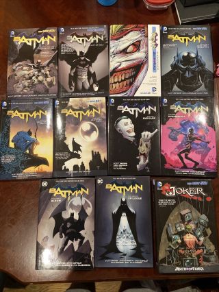 Batman 52 1 - 10 And The Joker Death Of The Family Hardcover