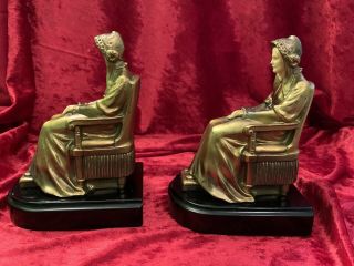 1930’s Whistler’s Mother Bookends JB Hirsch 3