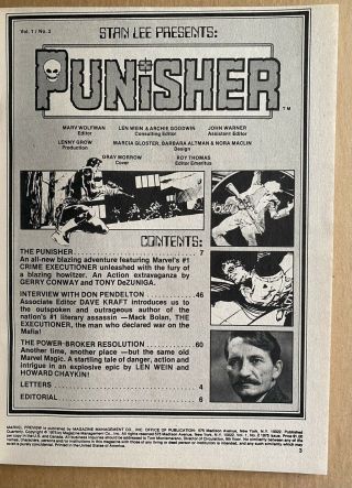 Marvel Preview 2 Presents The Punisher 1975 Origin and a Dominic Fortune story 3