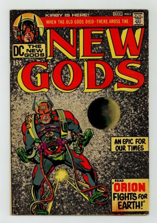 Gods 1 Gd/vg 3.  0 1971 1st App.  Orion