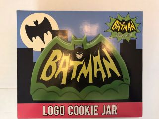 2015 Diamond Select Toys Batman Classic 1966 Tv Series Logo Cookie Jar - Nrfb