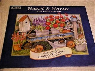 2021 Lang Wall Calendar Heart & Home Susan Winget