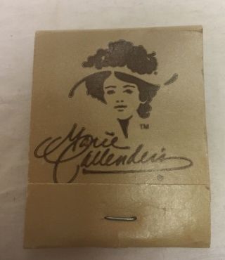 Vintage Rare Marie Callender 