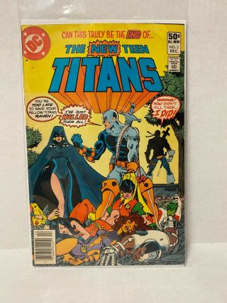 The Teen Titans 2 Newstand 1st Appearance Of Deathstroke