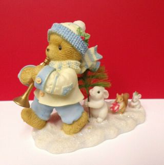 Cherished Teddies " Carry A Song In Your Heart And Cherish.  " Kerry Figurine